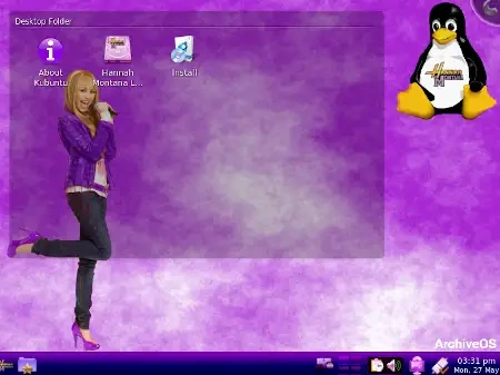 What would Miley Cyrus Linux look like?
