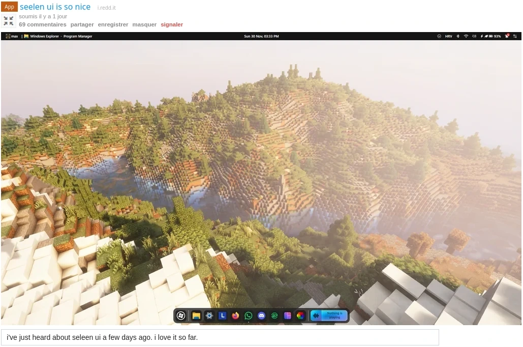 the windows users yearn for GNOME
