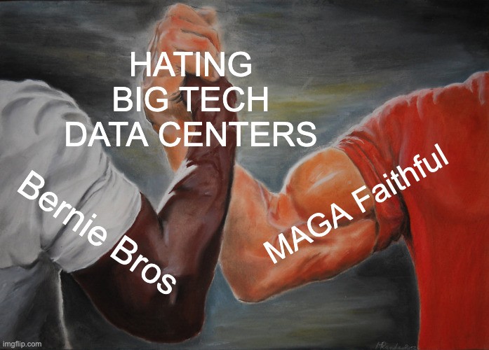 Hating Big Tech Data Centers